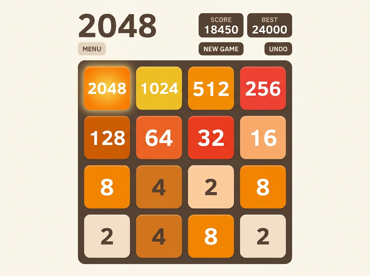 2048 unblocked browser game