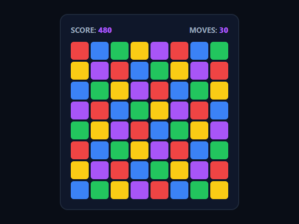 Block Collapse Match-3 unblocked browser game