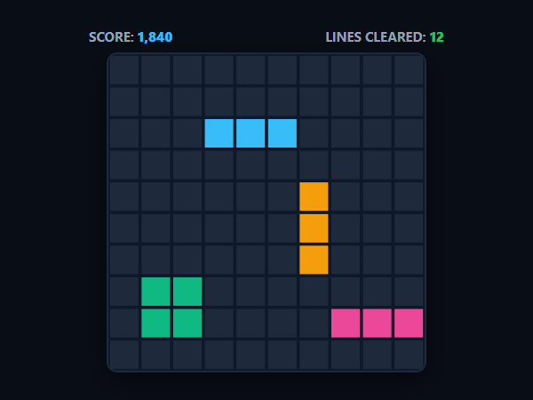 Block Puzzle 10x10 unblocked browser game