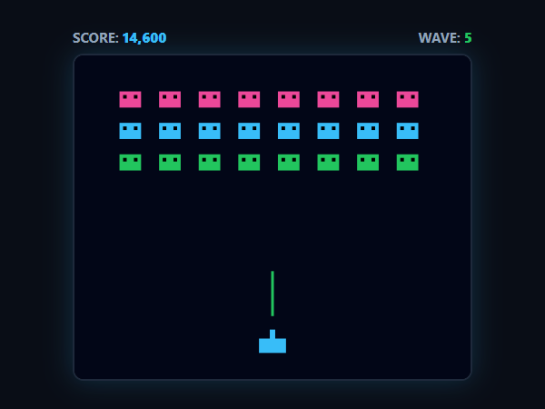 Cyber Invaders X unblocked browser game