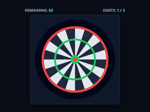 Dart Master 301 unblocked browser game