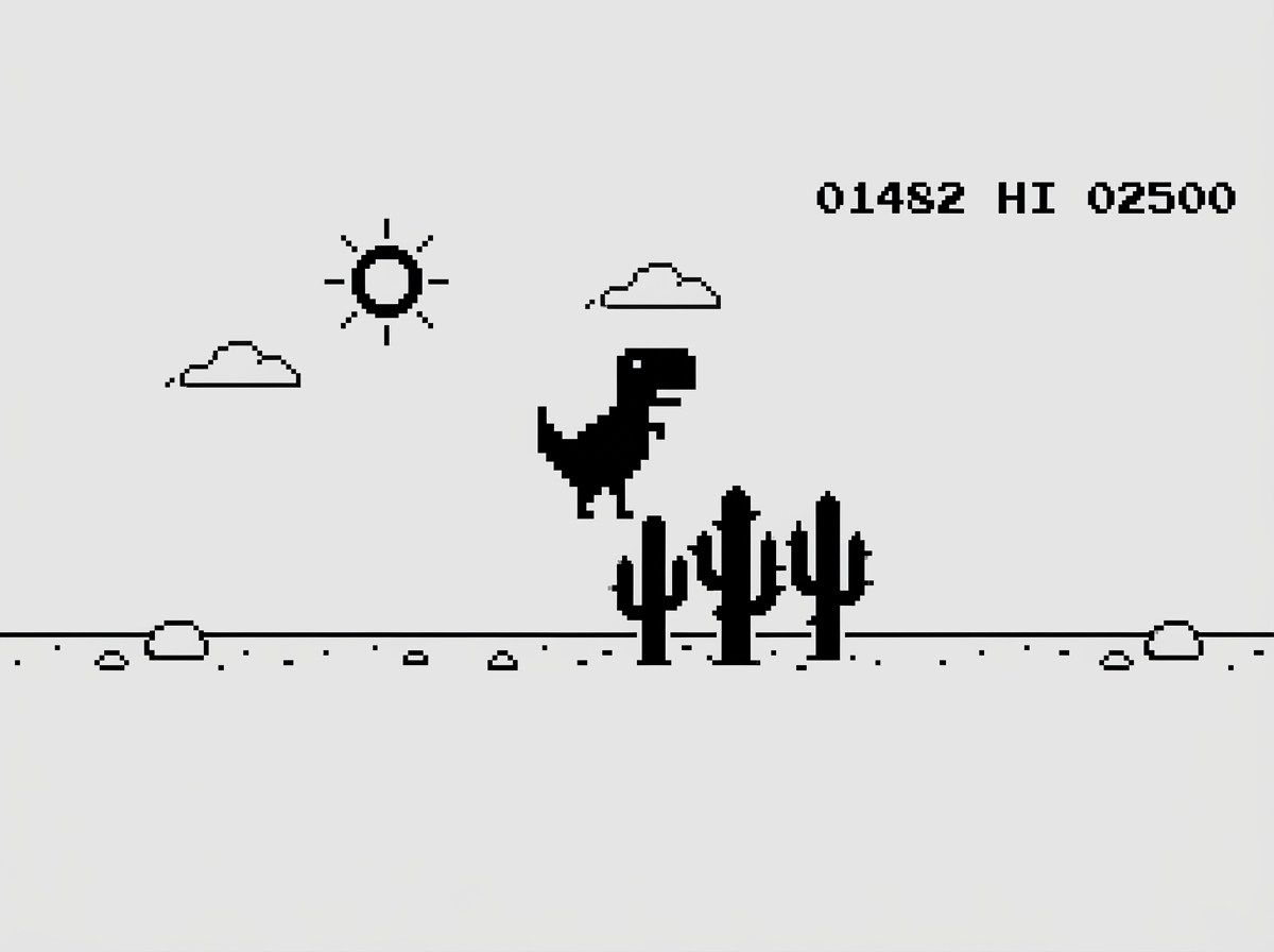 Dino Runner T-Rex unblocked browser game