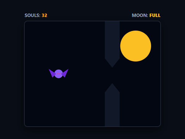 Flappy Bat Gothic unblocked browser game