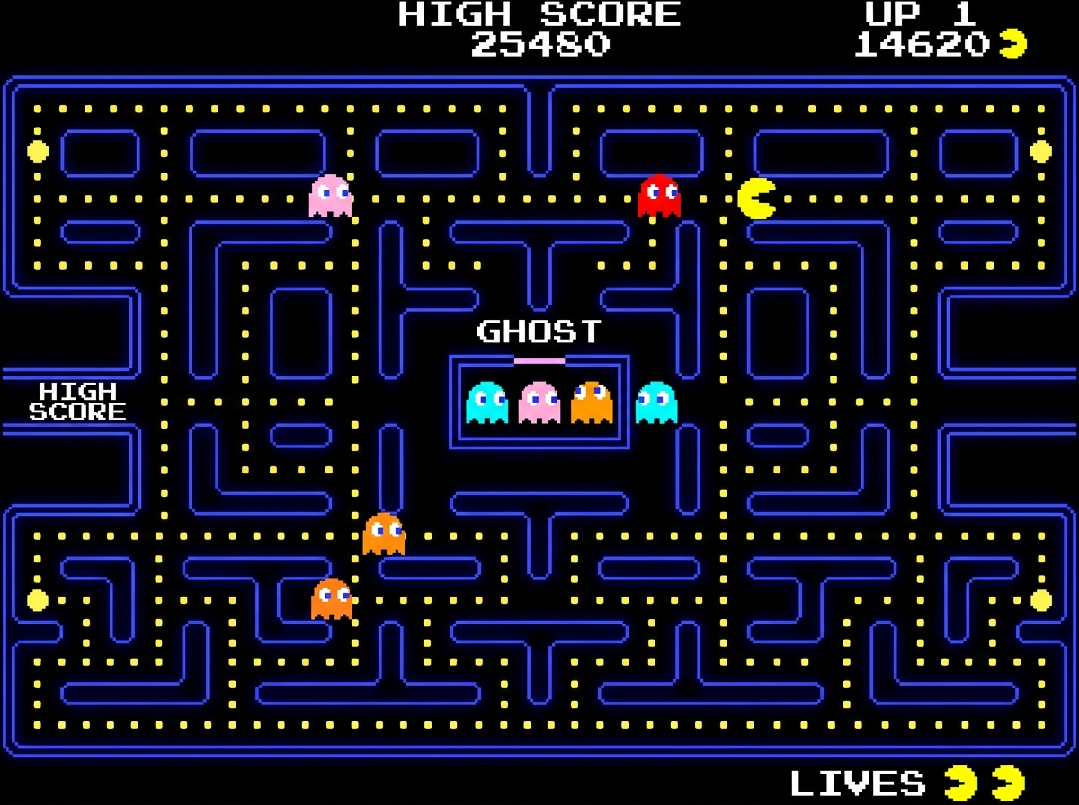 Pac-Man unblocked browser game