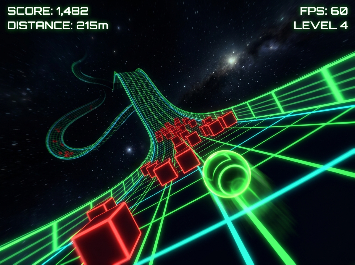 Slope 3D unblocked browser game